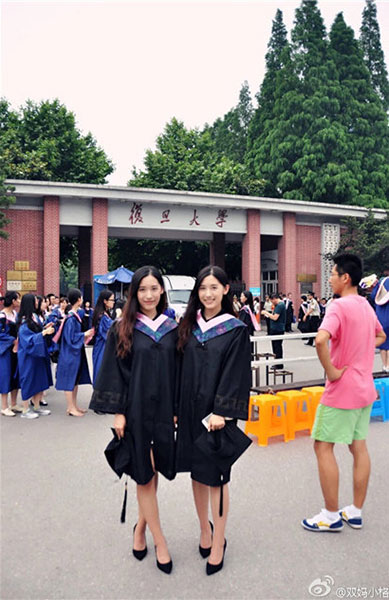 Twin sisters buzzing again on social media for landing jobs at CCTV