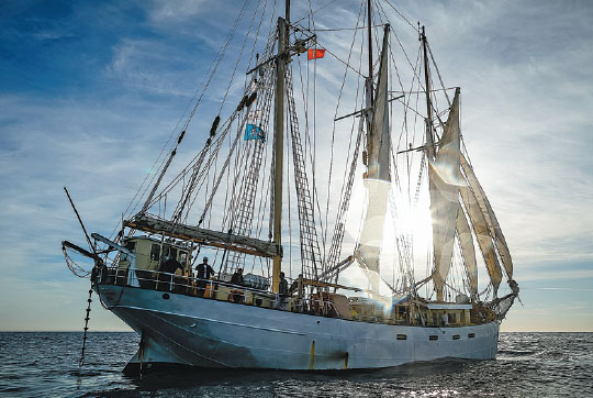 Blind sailors find new horizons at sea