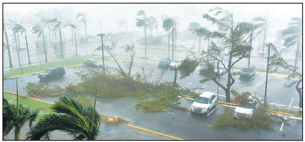 Maria pummels Dominican Republic