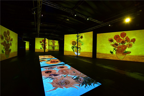 Multimedia art show <EM>Van Gogh Alive</EM> arrives in Beijing