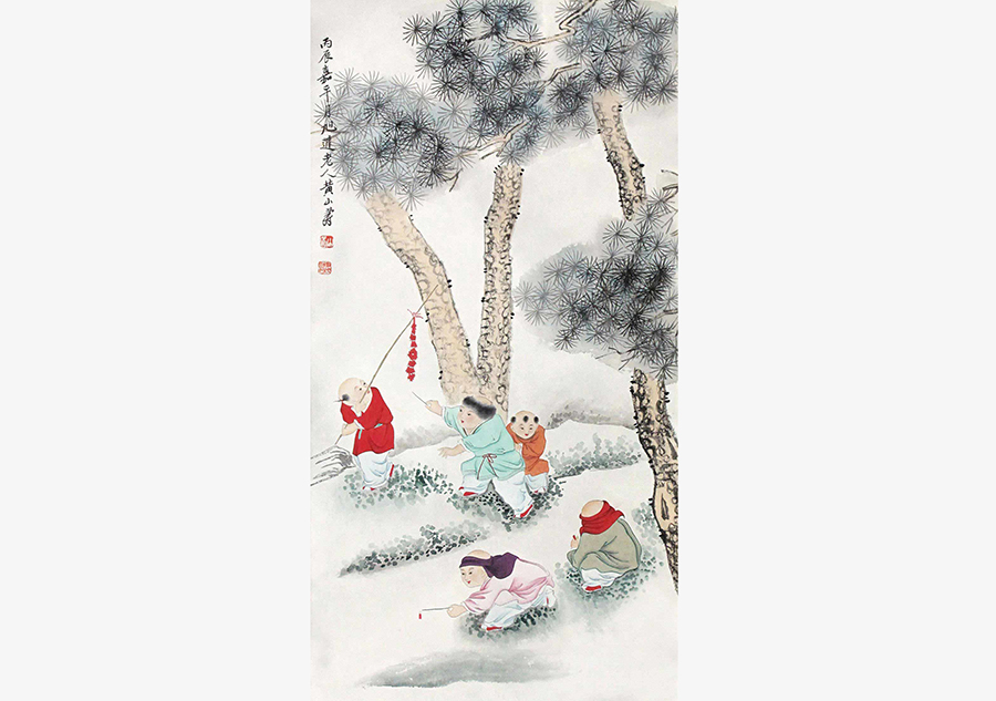 Spring Festival in the eyes of Chinese painters