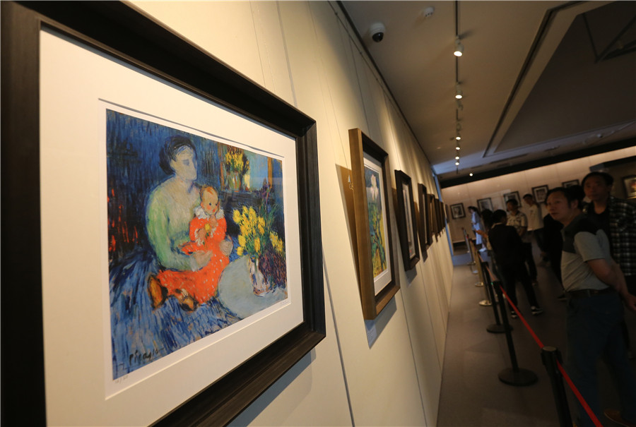 Picasso and Dali exhibition unveiled in Jiangsu