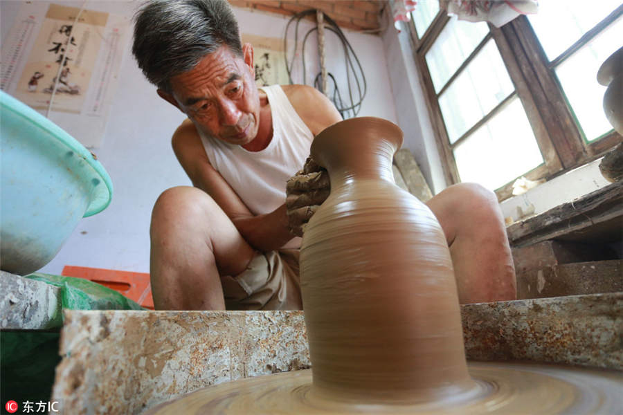 Craftsman sticks to classic ceramics made by hand