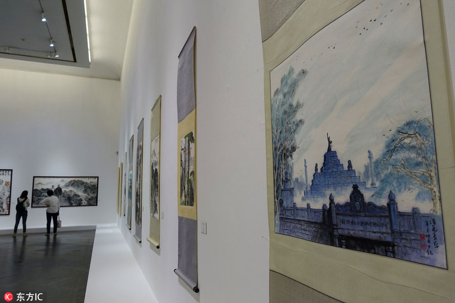 Guangdong art exhibition marks Sun Yat-sen's 150th birthday