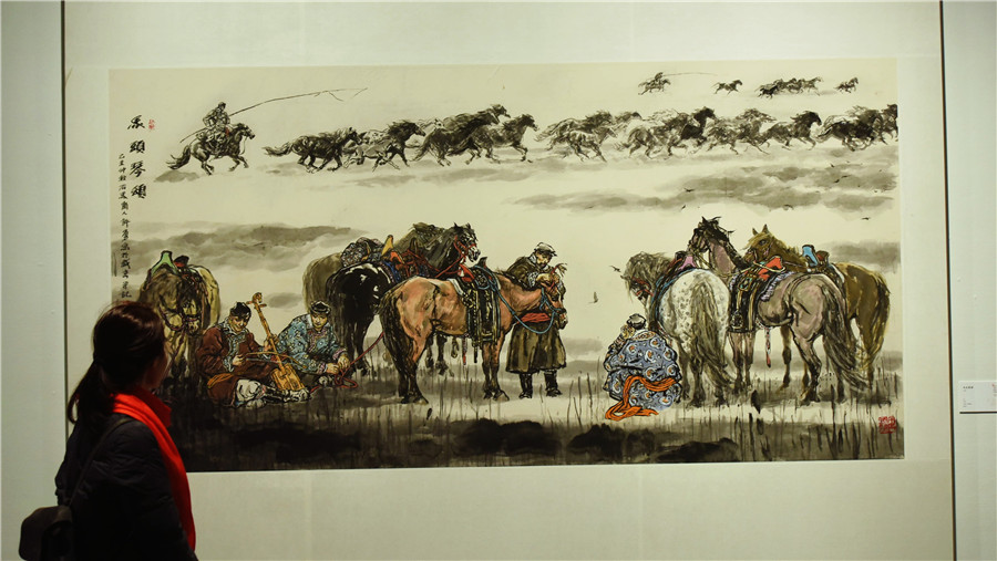 2016 Biennial of Chinese Traditional Painting opens in Hangzhou