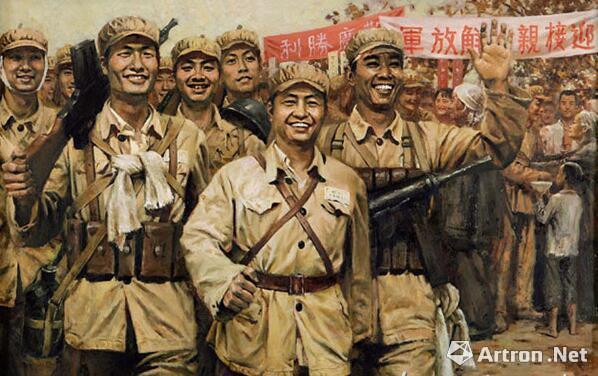 Respected Chinese soldiers portrayed in paintings