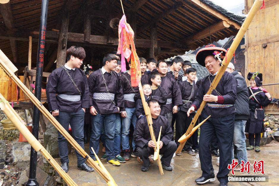 Bridge Worship Festival in Taijiang, SW China