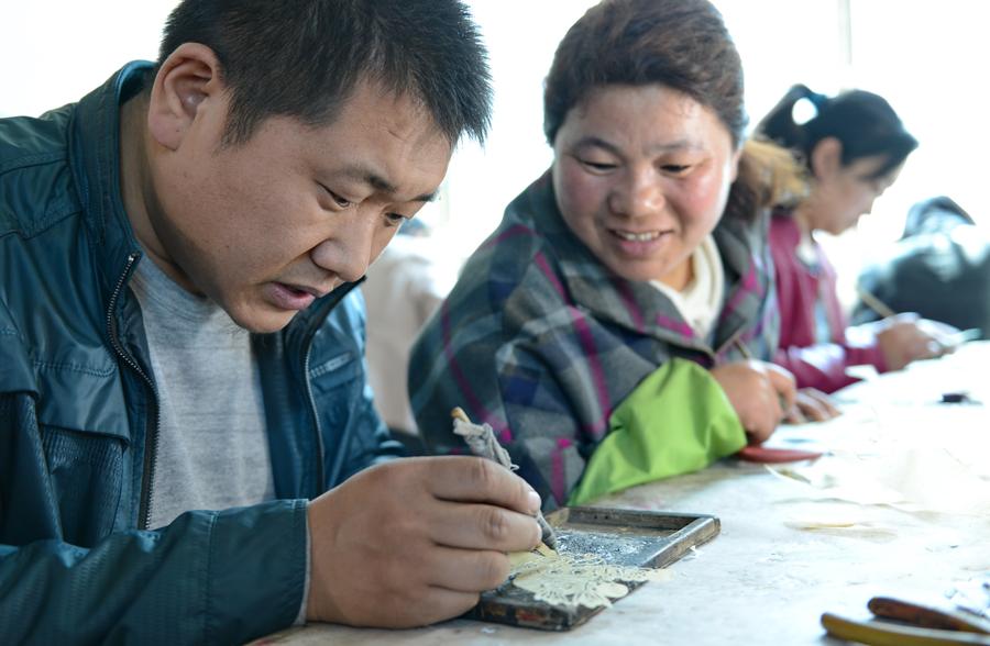 Shadow puppet studio in Hebei