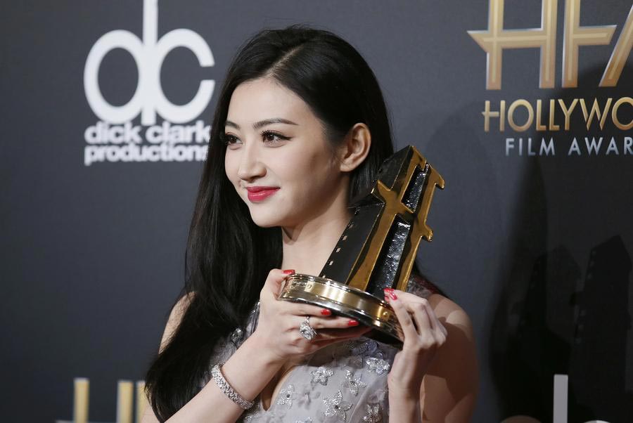 Chinese actress Jing Tian wins Hollywood International Award