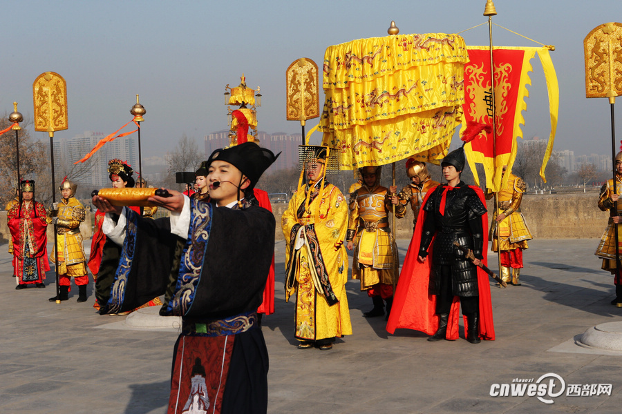 Sacrificial rite held in Xi'an to mark winter solstice day