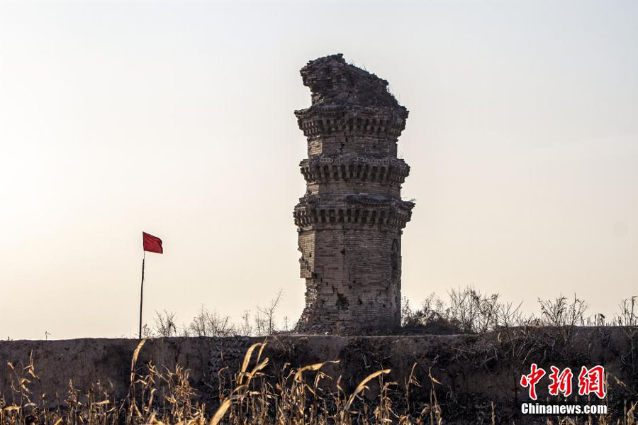 Ancient pagoda needs urgent repairs