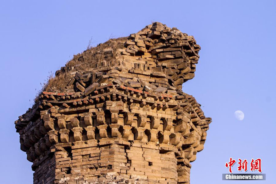 Ancient pagoda needs urgent repairs