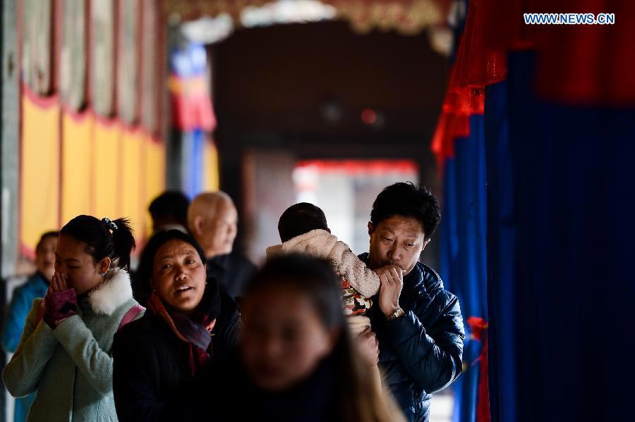 Locals celebrate New Year under Tibetan calendar in Tibet