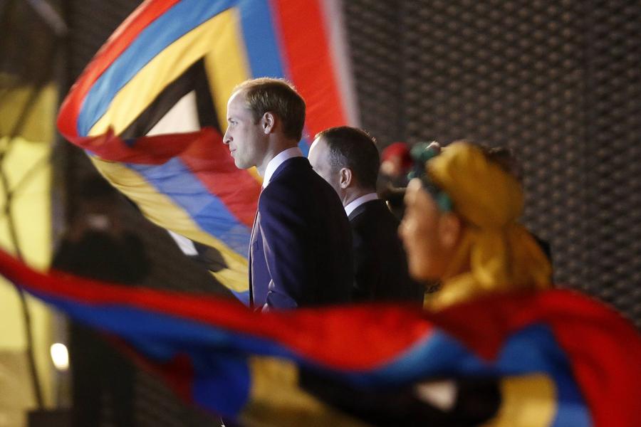 Prince William visits Forbidden City