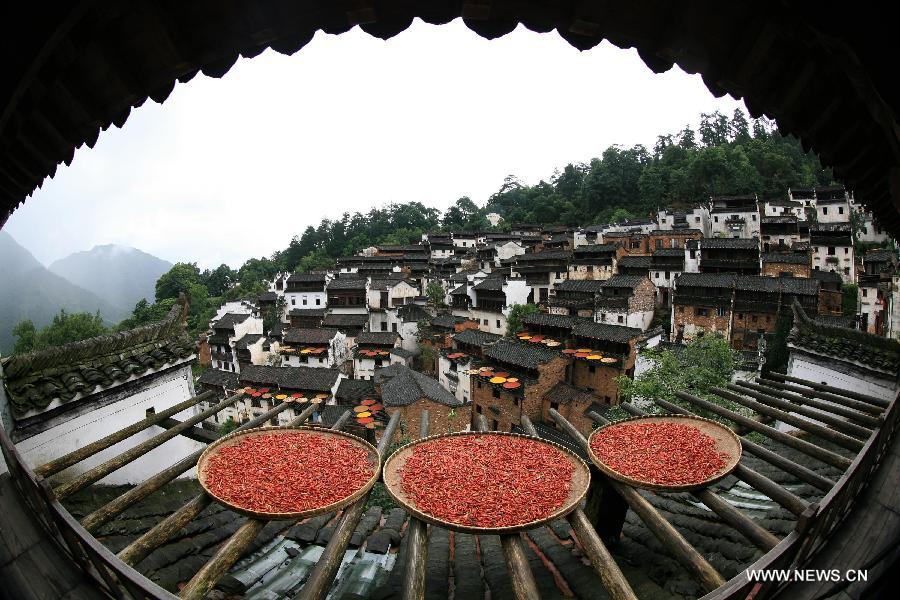 Crop drying during raining season in Eastern China 