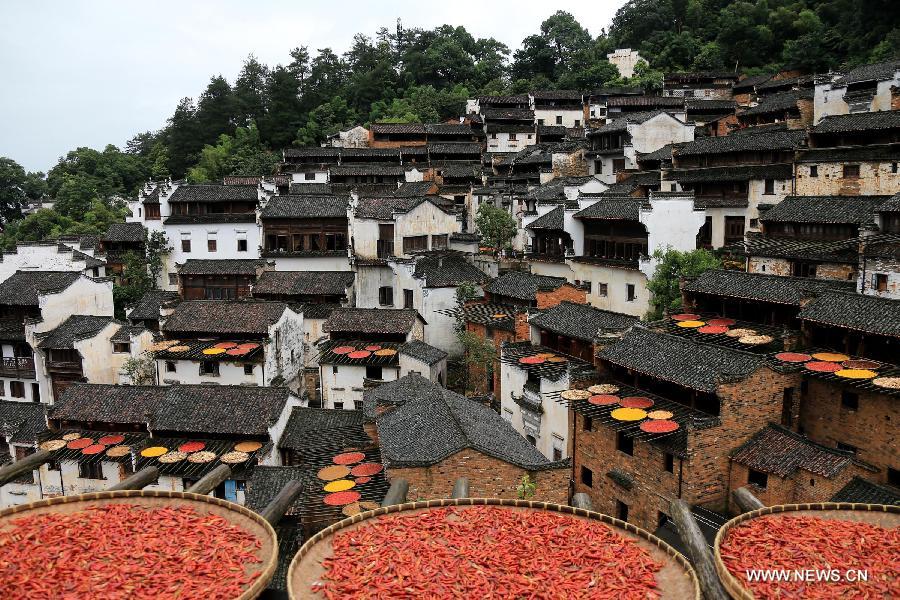 Crop drying during raining season in Eastern China 