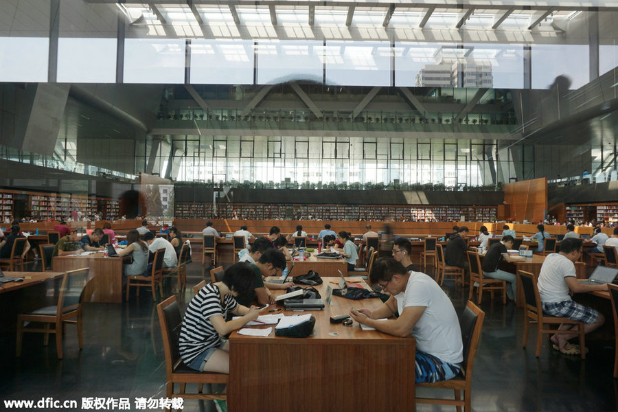 National library sees numbers increase as temperature rises