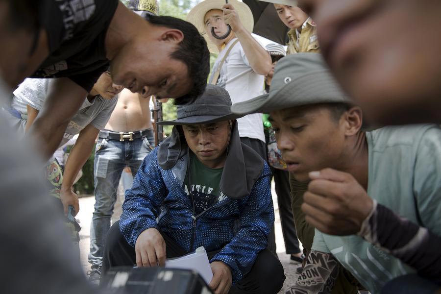 Behind the scenes of a Chinese war drama