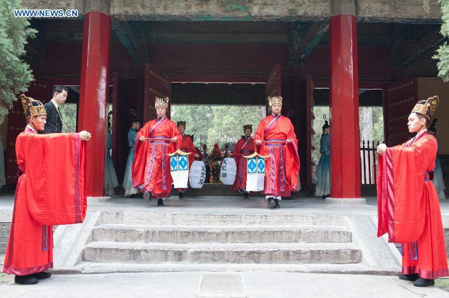 2,566th anniversary of Confucius' birthday marked in Shandong