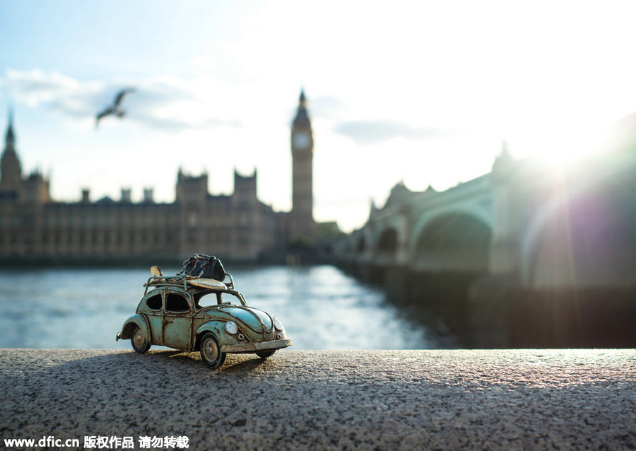 Meet the globetrotting toy cars