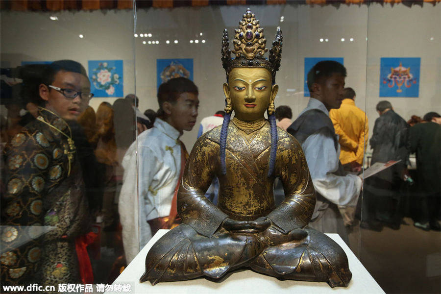 Tibetan relics highlight Shanghai Int'l Arts Festival