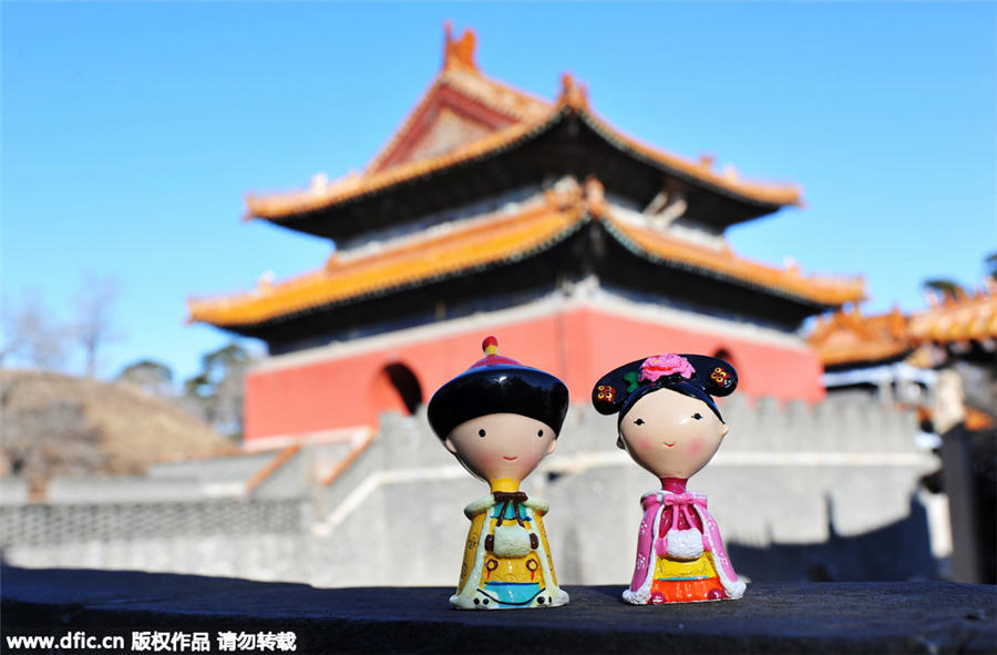 Palace Museum dolls travel to Shenyang's ancient site