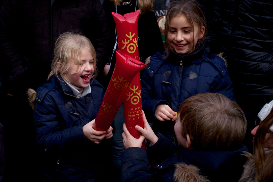 Cuties around the world celebrate Chinese New Year