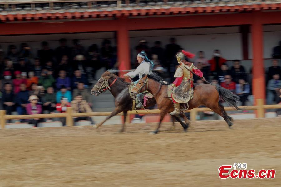 Theme park reenacts Yue Fei's classic win