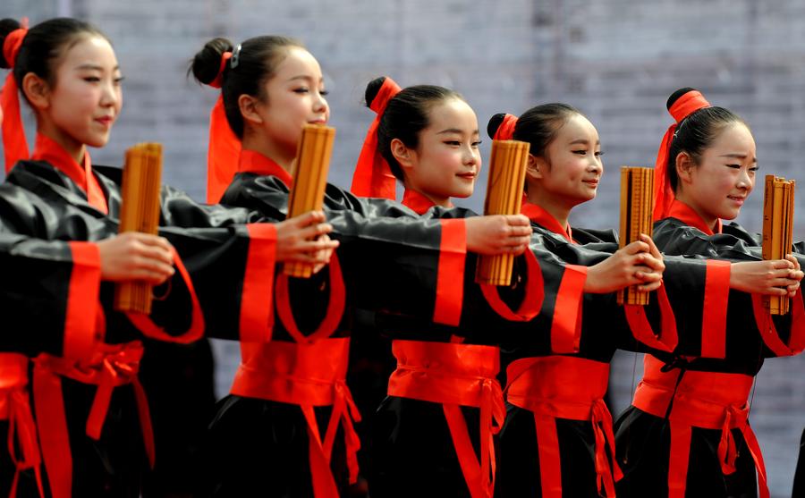 Worship ceremony for Grain Rain held in Shaanxi