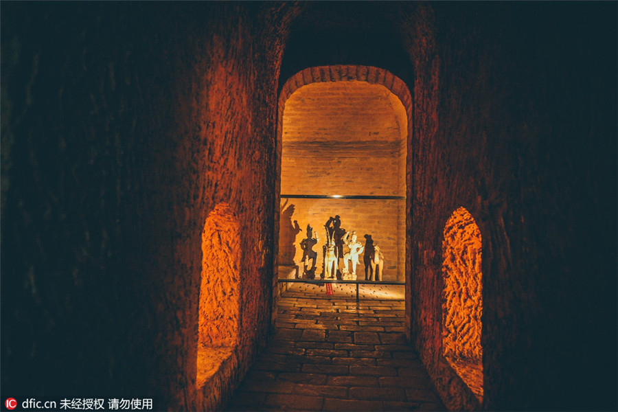 A glimpse of world's first ancient tombs museum