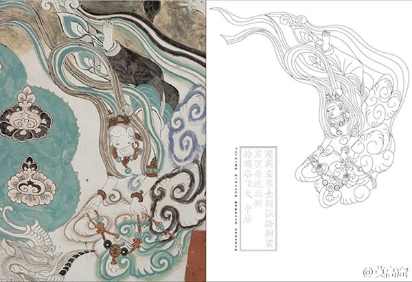 Dunhuang art coloring book published