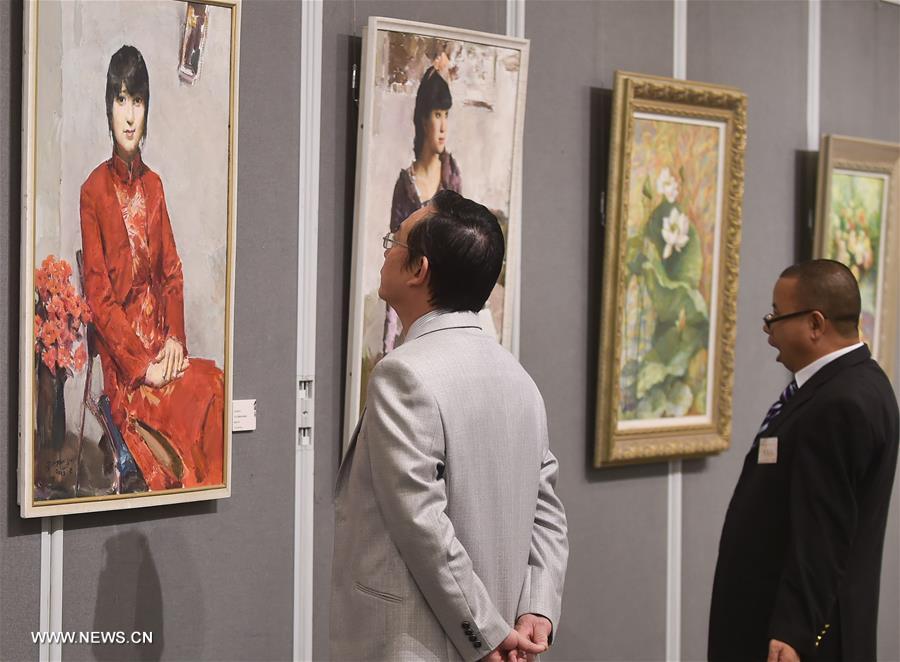 Chinese Painting and Calligraphy Exhibition held in Hong Kong