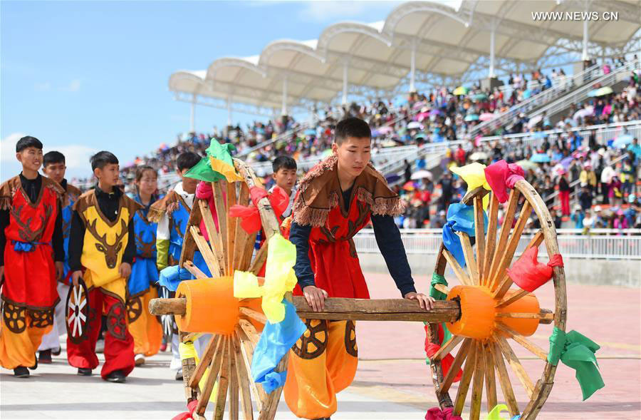 Traditional Sebin festival held in North China's Inner Mongolia