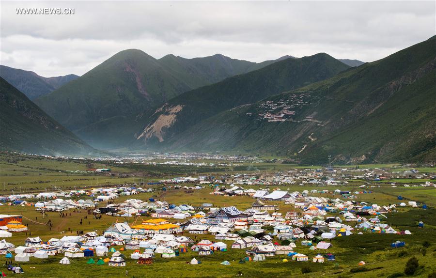 Kagyu school of Tibetan Buddhism holds dharma assembly in Lhasa