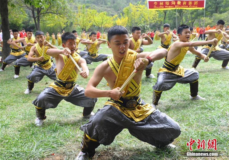 Shaolin kung fu festival to start on Sunday