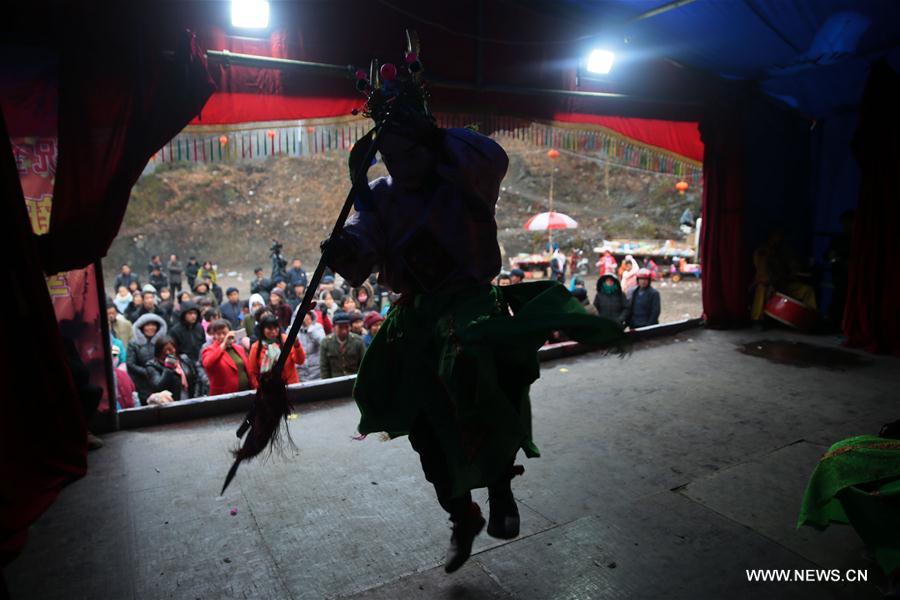 'Gaoshan' opera performed in NW China's Gansu