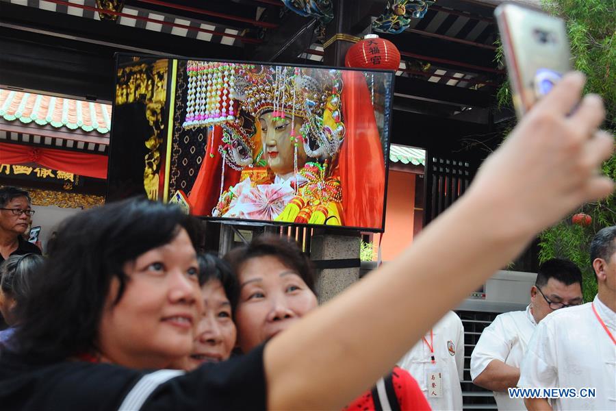 Singapore holds prayer ceremony for deity Mazu