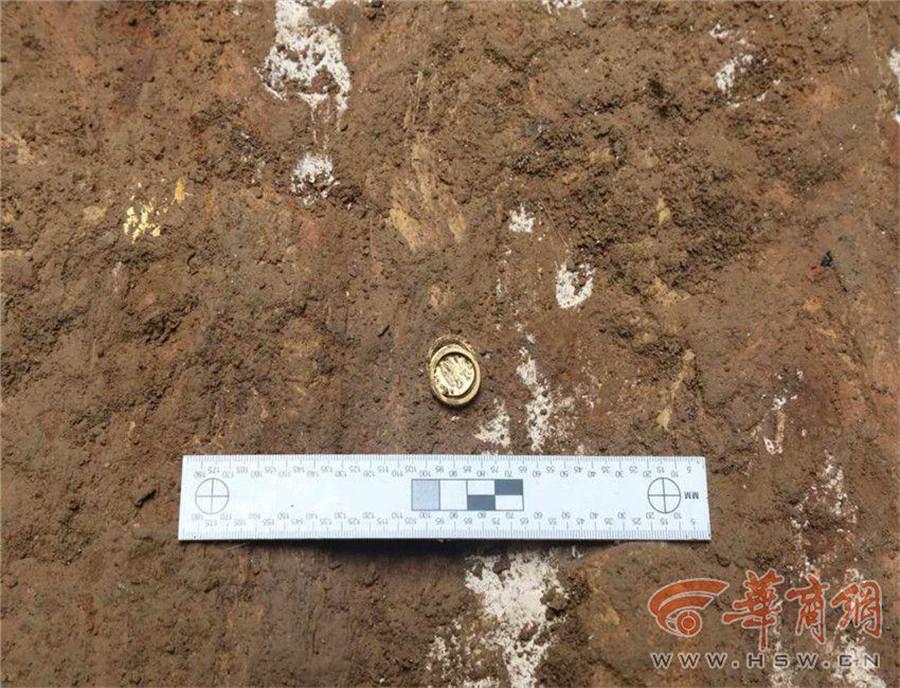 Eastern Roman gold coins found in Shaanxi