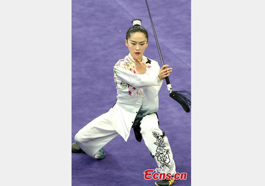 Tai chi sword contest at national games