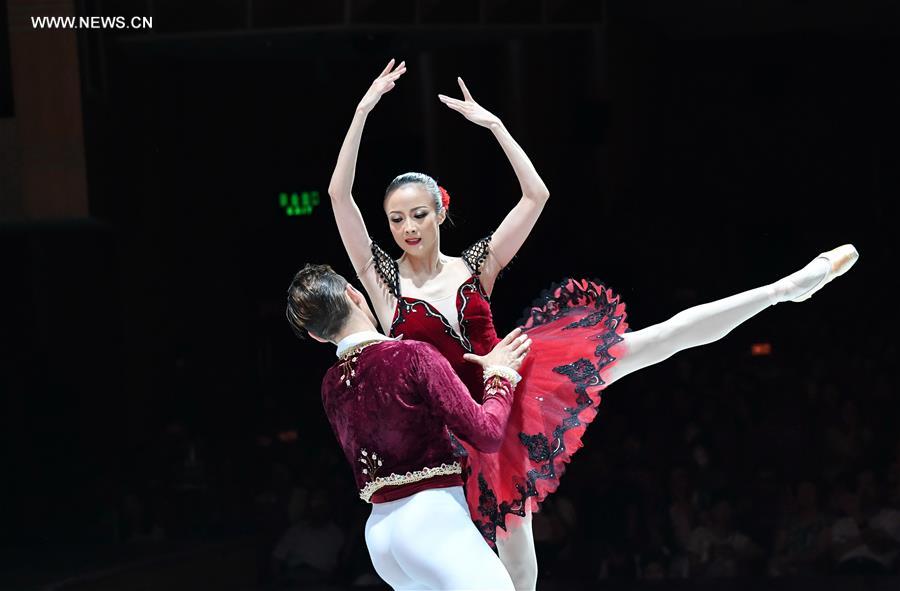 Dancers perform at BRICS Night of Ballet in SE China's Xiamen