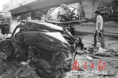 廣州江灣大橋車禍3死4傷 肇事奔馳司機(jī)涉嫌醉駕