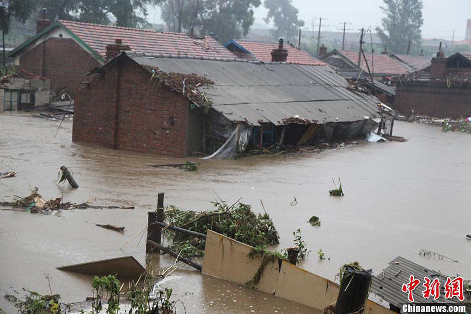 吉林暴雨多地出現水災已致11人遇難