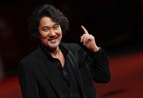 Red carpet of '13 Assassins' at 67th Venice International Film Festival