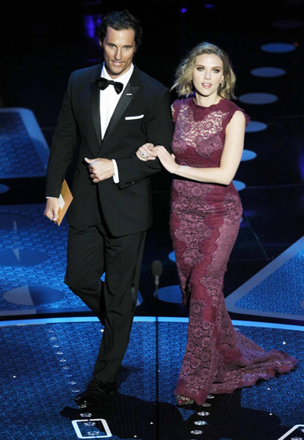 Matthew McConaughey arrives at the 83rd Academy Awards