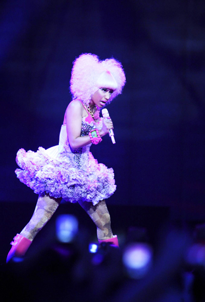 Gaga performs at iHeartRadio