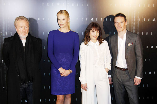 'Prometheus' premieres in Paris