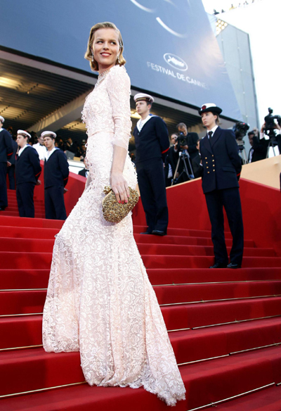 Movie stars' red carpet show in Cannes