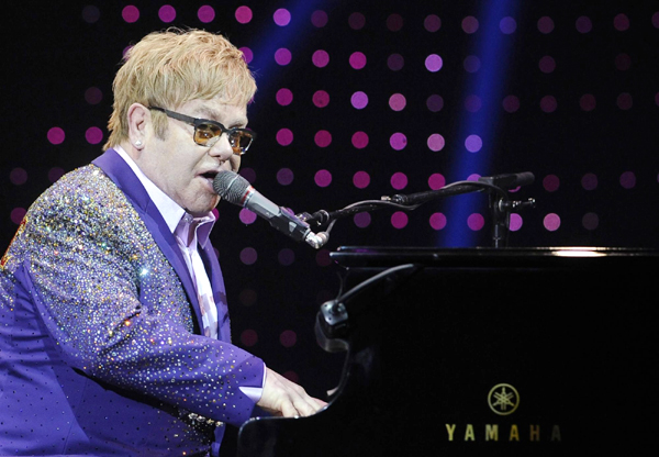 Elton John's world tour in Bratislava