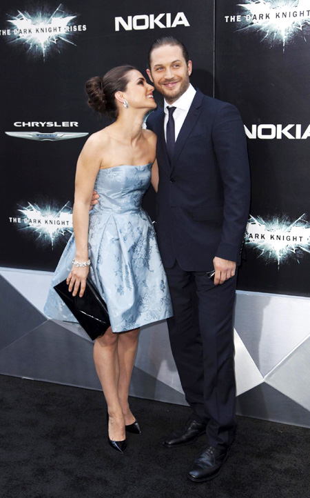 'The Dark Knight Rises' premieres in New York