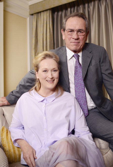 Meryl Streep promotes film 'Hope Springs'